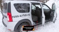 Накладки на ковролин автомобиля (фургон) RA Лада Ларгус (2012-2025) дорестайлинг R90, рестайлинг R90