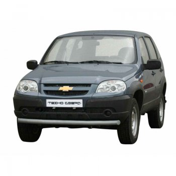 Защита переднего бампера ТехноСфера (Техно Сфера) (Сталь с покрытием) Chevrolet Niva  2123 (2009-2020), Лада 2123 (Нива Шевроле) (2009-2021)