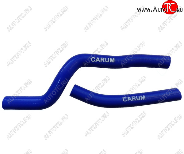 729 р. Патрубки радиатора печки (силикон) CARUM Лада Нива Трэвел (212300-80) (2021-2025) (комплект 2 шт.)  с доставкой в г. Керчь