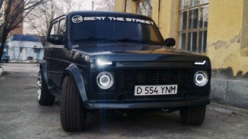 11 999 р. Стеклопластиковый капот BadBoy Лада нива 4х4 2121 Урбан (2019-2021) (Неокрашенный)  с доставкой в г. Керчь. Увеличить фотографию 8