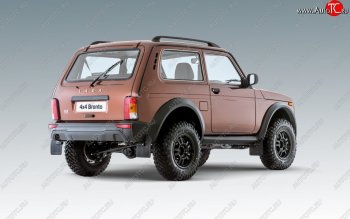 1 829 р. Накладка на колёсную арку Bronto (передняя правая)  Лада нива 4х4  2121 Бронто (2017-2025) 3 дв. 1-ый рестайлинг, 3 дв. 2-ой рестайлинг (Неокрашенная)  с доставкой в г. Керчь. Увеличить фотографию 2