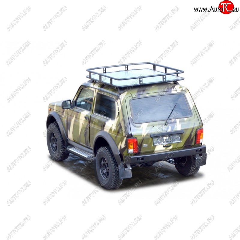 14 999 р. Задний силовой бампер Техно Cфера Лада нива 4х4 2121 Урбан (2019-2021)  с доставкой в г. Керчь