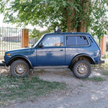 999 р. Арки крыльев Круг Лада нива 4х4 2121 Урбан (2019-2021) (Текстурная поверхность)  с доставкой в г. Керчь. Увеличить фотографию 6
