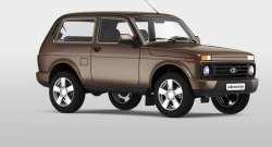 2 999 р. Бампер передний Urban  Лада Нива 4х4  2121 - нива 4х4 ( 2131,  2329,  2121-80,  2121 Бронто,  2121,  2121 (Legend)) (Без вставок под туманки, Без креплений, Неокрашенный, Без ПТФ)  с доставкой в г. Керчь. Увеличить фотографию 3