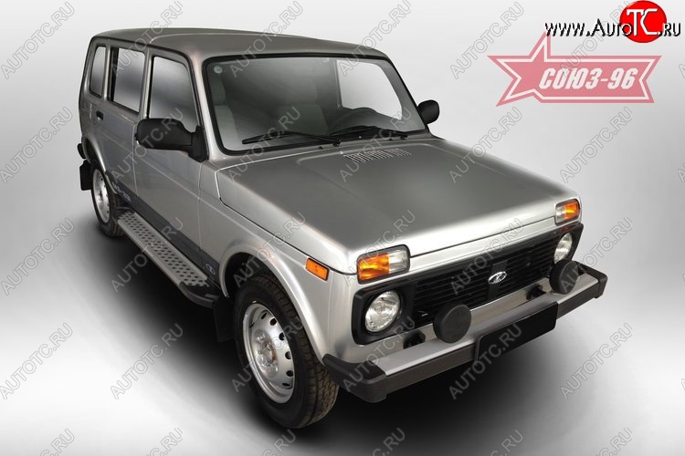 9 134 р. Пороги Souz-96 Лада нива 4х4 2131 5 дв. дорестайлинг (1993-2019)  с доставкой в г. Керчь