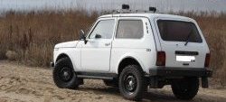 6 349 р. Силовой задний бампер Сталинград Лада нива 4х4 2121-80 ФОРА (1995-2011)  с доставкой в г. Керчь. Увеличить фотографию 3