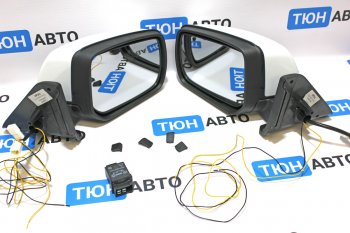 7 399 р. Боковые зеркала в стиле AMG Тюн-Авто (2 шт., электрорегулировка, анти-блик, подогрев)  ВИС 2346 ( бортовой,  фургон,) (1998-2025), ВИС 23461 ( бортовой,  фургон,) (1998-2025), Лада Нива 4х4  2121 (1977-2019), Лада нива 4х4 ( 2131,  2329,  2121-80,  2121 Бронто,  2121,  2121 (Legend)) (1993-2025) (Белый , Неокрашенное)  с доставкой в г. Керчь. Увеличить фотографию 3