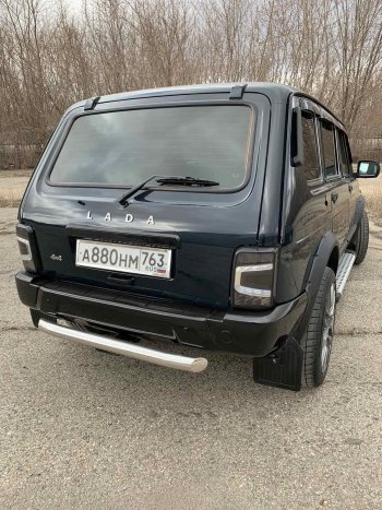3 299 р. Бампер задний Urban  Лада Нива 4х4  2121 - нива 4х4 ( 2131,  2121 Бронто,  2121,  2121 (Legend)) (Неокрашенный, Без креплений)  с доставкой в г. Керчь. Увеличить фотографию 5