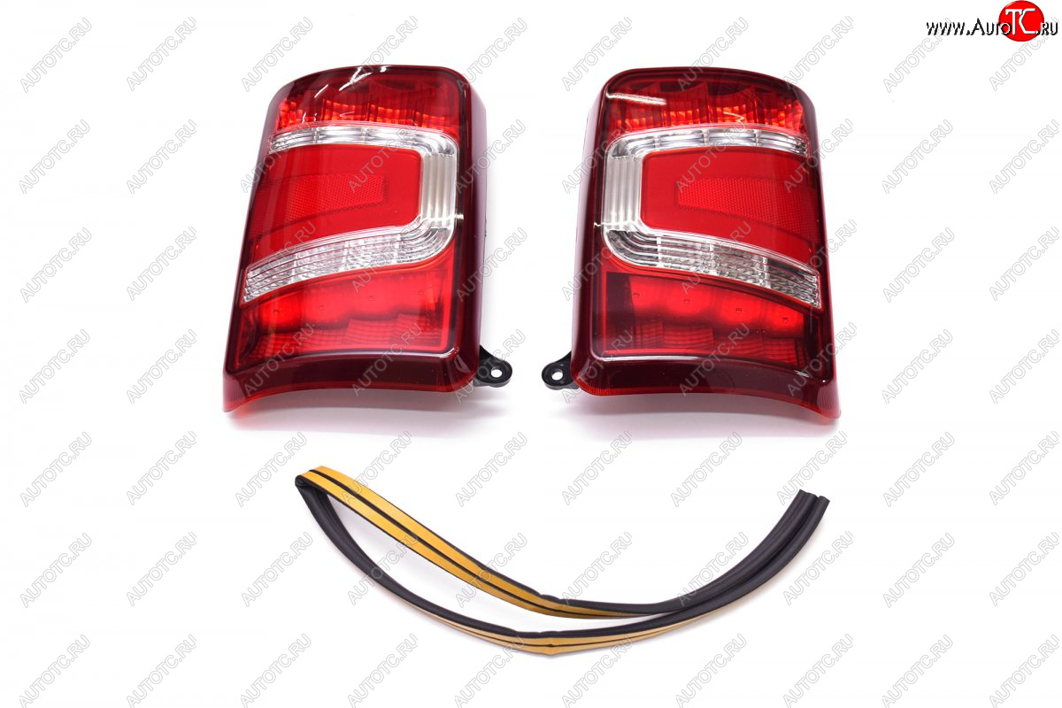 5 949 р. Светодиодные LED фонари (задние) Тюн-Авто  Лада нива 4х4  2131 (1993-2019) 5 дв. дорестайлинг (Цвет: красный)  с доставкой в г. Керчь