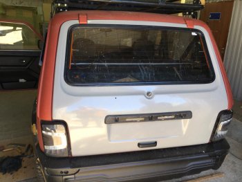 12 649 р. Дверь задняя Авторитет (АБС-пластик)  Лада Нива 4х4  2121 - нива 4х4 ( 2131,  2121-80,  2121 Бронто,  2121,  2121 (Legend)) (Неокрашенная)  с доставкой в г. Керчь. Увеличить фотографию 6