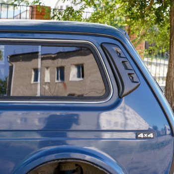 339 р. Боковые воздухозаборники Autodemic Лада нива 4х4 2121 3 дв. 1-ый рестайлинг (2019-2021) (Текстурная поверхность)  с доставкой в г. Керчь. Увеличить фотографию 7