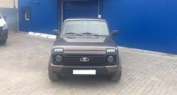 3 299 р. Дневные ходовые огни с поворотниками Тюн-Авто Classic  ВИС 2346 ( бортовой,  фургон,) (1998-2025), ВИС 23461 ( бортовой,  фургон,) (1998-2025), Лада Нива 4х4  2121 (1977-2019), Лада нива 4х4 ( 2131,  2329,  2121-80,  2121 Бронто,  2121,  2121 (Legend)) (1993-2025) (Поворотник в НИЖНЕЙ секции, светится равномерно)  с доставкой в г. Керчь. Увеличить фотографию 8