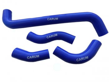 Патрубки радиатора (силикон) CARUM ВИС 2346 ( бортовой,  фургон,) (1998-2025), ВИС 23461 ( бортовой,  фургон,) (1998-2025), Лада Нива 4х4  2121 (1977-2019), Лада нива 4х4 ( 2131,  2329,  2121-80,  2121 Бронто,  2121,  2121 (Legend)) (1993-2025) (комплект 4 шт.)