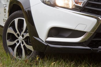 22 999 р. Комплект накладок на арки, порогм и молдингов Rally Sport Лада Веста Кросс 2181 универсал рестайлинг (2022-2025)  с доставкой в г. Керчь. Увеличить фотографию 6
