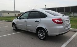2 799 р. Накладки на колёсные арки Трек Лада Гранта Спорт 2190 седан рестайлинг (2023-2025) (Неокрашенные)  с доставкой в г. Керчь. Увеличить фотографию 8