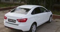 939 р. Накладка защитная на задний бампер RA  Лада Веста ( 2180,  SW 2181) (2015-2023) седан дорестайлинг, универсал дорестайлинг  с доставкой в г. Керчь. Увеличить фотографию 5