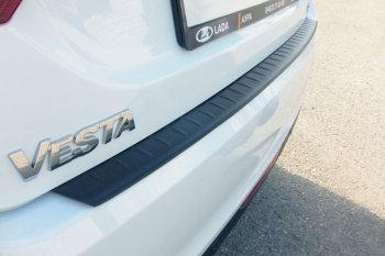 499 р. Защитная накладка заднего бампера Тюн-Авто  Лада Веста  2180 (2015-2023) седан дорестайлинг  с доставкой в г. Керчь. Увеличить фотографию 5