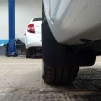 Брызговики Duster-Guard ПЕРЕДНИЕ широкие (2 шт) LADA Vesta 2015- Лада Веста ( 2180,  SW 2181) (2015-2025) седан дорестайлинг, универсал дорестайлинг, седан рестайлинг