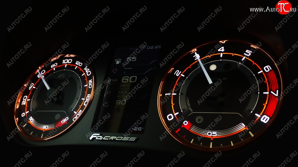 91 999 р. Комбинация приборов Ferrum GF 940 Cross Лада Веста Кросс 2180 седан рестайлинг (2022-2025)  с доставкой в г. Керчь
