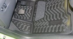 Комплект ковриков в салон Aileron 4 шт. (полиуретан, 3D с подпятником) Лада Веста ( 2180,  SW 2181) - Веста Кросс ( 2181,  2180)