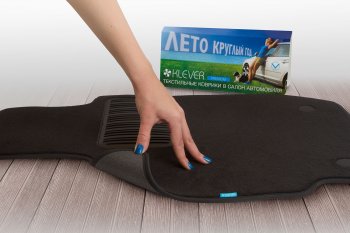9 549 р. Текстильные коврики салона Klever Premium  Лада Веста  2180 - Веста Кросс ( SW 2181,  2180) (Черные)  с доставкой в г. Керчь. Увеличить фотографию 3