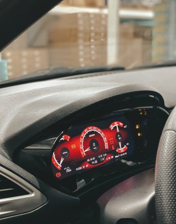 42 949 р. Электронная панель приборов Тюн-Авто “Vision” Лада Веста SW 2181 универсал дорестайлинг (2017-2022) (Темно-серый, матовый)  с доставкой в г. Керчь. Увеличить фотографию 3