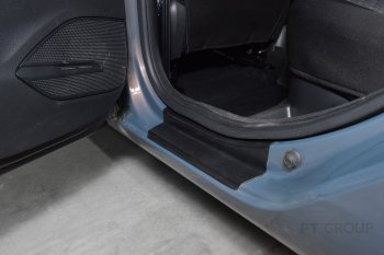 1 499 р. Пороги накладки дверей Petroil Tuning Лада Веста SW 2181 универсал дорестайлинг (2017-2022)  с доставкой в г. Керчь. Увеличить фотографию 3