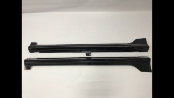 Пластиковые пороги Razor Лада Веста  SW 2181 (2017-2025) универсал дорестайлинг, универсал рестайлинг