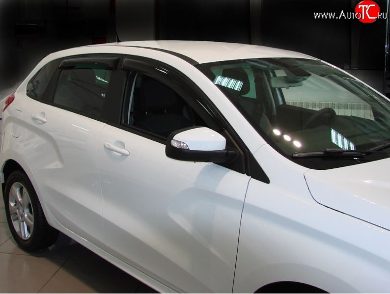 4 199 р. Дефлекторы окон 4 door LADA Xray, HB, 2016- Лада XRAY Cross (2018-2022)  с доставкой в г. Керчь