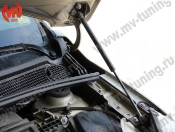 4 099 р. Упор капота MV-Tuning (двойной) Лада XRAY (2016-2022)  с доставкой в г. Керчь. Увеличить фотографию 2