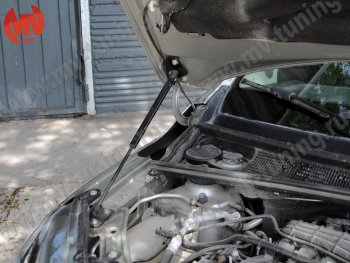 4 099 р. Упор капота MV-Tuning (двойной) Лада XRAY (2016-2022)  с доставкой в г. Керчь. Увеличить фотографию 3