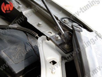 4 099 р. Упор капота MV-Tuning (двойной) Лада XRAY (2016-2022)  с доставкой в г. Керчь. Увеличить фотографию 5