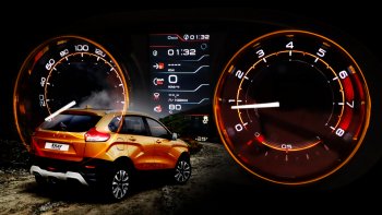 86 999 р. Комбинация приборов Ferrum GF 890 Cross Лада XRAY (2016-2022) (с щитком)  с доставкой в г. Керчь. Увеличить фотографию 3