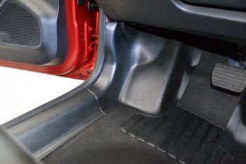 2 619 р. Накладки на ковролин пола Petroil Tuning Лада XRAY (2016-2022)  с доставкой в г. Керчь. Увеличить фотографию 2