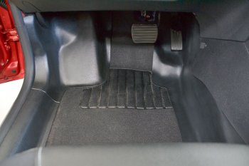 1 809 р. Накладки на ковролин тоннельные Petroil Tuning Лада XRAY (2016-2022)  с доставкой в г. Керчь. Увеличить фотографию 4