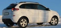 8 549 р. Рейлинги АПС  Лада XRAY (2016-2022) (Черные. без поперечин)  с доставкой в г. Керчь. Увеличить фотографию 3