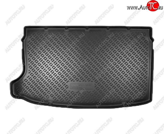 1 479 р. Коврик в багажник Norplast (на верхнюю полку)  Volkswagen T-Cross (2019-2025) (Черный)  с доставкой в г. Керчь