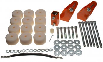 Боди лифт комплект Алком (40 мм) Volkswagen Amarok дорестайлинг (2009-2016) (АКПП)
