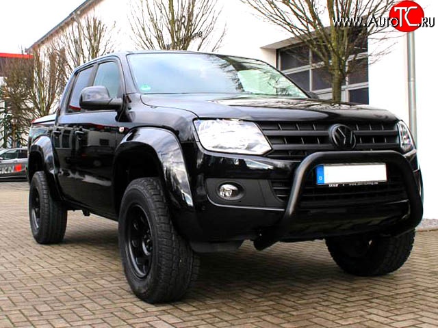 21 499 р. Накладки на колёсные арки LinexTras Volkswagen Amarok дорестайлинг (2009-2016) (Неокрашенные)  с доставкой в г. Керчь