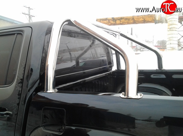 29 749 р. Дуга в багажник d76 мм Металл Дизайн  Volkswagen Amarok (2009-2016) дорестайлинг (полированная нержавейка)  с доставкой в г. Керчь