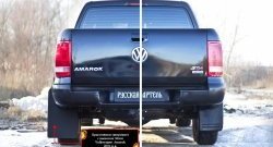 2 399 р. Брызговики RA широкие (с выносом 50 мм)  Volkswagen Amarok (2009-2016) дорестайлинг  с доставкой в г. Керчь. Увеличить фотографию 3