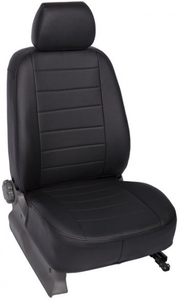 5 999 р. Чехлы на сиденья из экокожи Seintex (полосы, 40/60) Volkswagen Amarok дорестайлинг (2009-2016)  с доставкой в г. Керчь. Увеличить фотографию 5