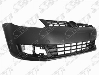 Передний бампер (в сборе с решеткой) SAT Volkswagen Caddy  2K (2010-2015) рестайлинг