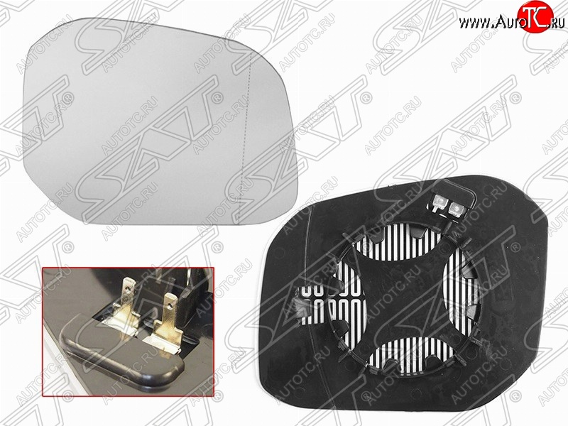 819 р. Правый зеркальный элемент зеркала заднего вида SAT (с подогревом) Volkswagen Caddy 2K рестайлинг (2015-2020)  с доставкой в г. Керчь