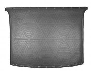 Коврик в багажник Norplast Unidec (2 задн.сдвижные двери, подъемная.зад.дверь) Volkswagen Caddy 2K дорестайлинг (2003-2010)