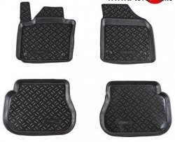 Комплект ковриков в салон Aileron 4 шт. (полиуретан) Volkswagen Caddy  2K (2003-2010) дорестайлинг