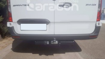 22 699 р. Фаркоп Aragon. (шар C) Mercedes-Benz Sprinter W906 рестайлинг (2014-2018)  с доставкой в г. Керчь. Увеличить фотографию 3