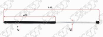 Упор капота SAT Volkswagen Golf  5 - Jetta  A5