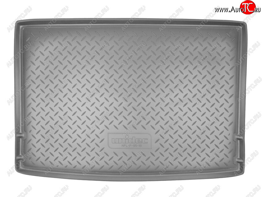 1 639 р. Коврик в багажник Norplast  Volkswagen Golf  5 (2003-2009) хэтчбэк (Цвет: черный)  с доставкой в г. Керчь