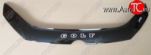 999 р. Дефлектор капота Russtal Volkswagen Golf 7 дорестайлинг, хэтчбэк 5 дв. (2012-2017)  с доставкой в г. Керчь